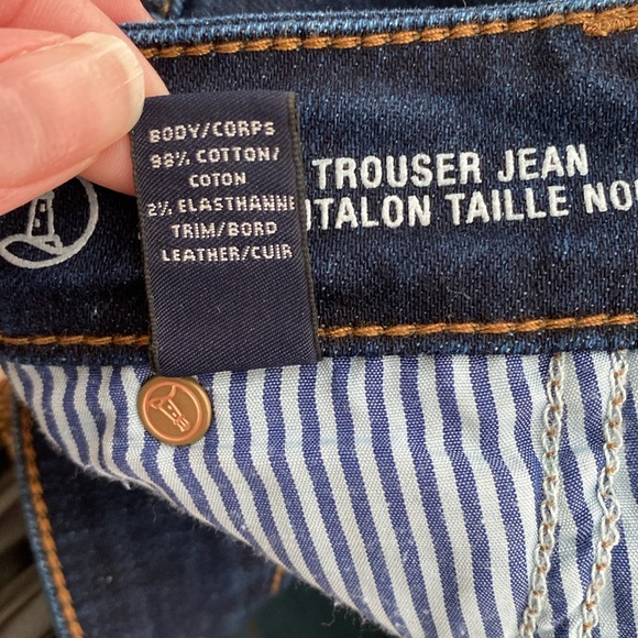 Lands End Wide Leg Jeans - Picture 3 of 5